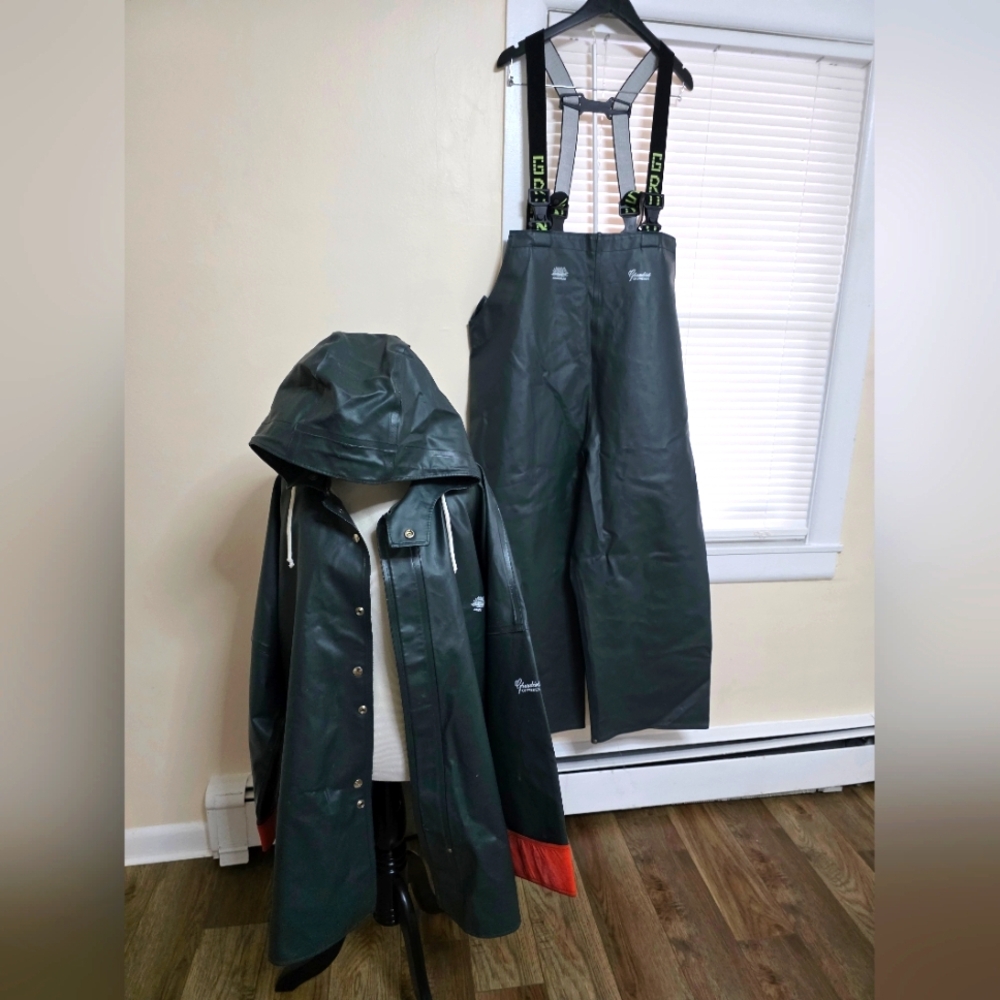Grundens of Sweden - BRIGG (2 PIECE FISHING SET) Jacket XX Large + Overalls